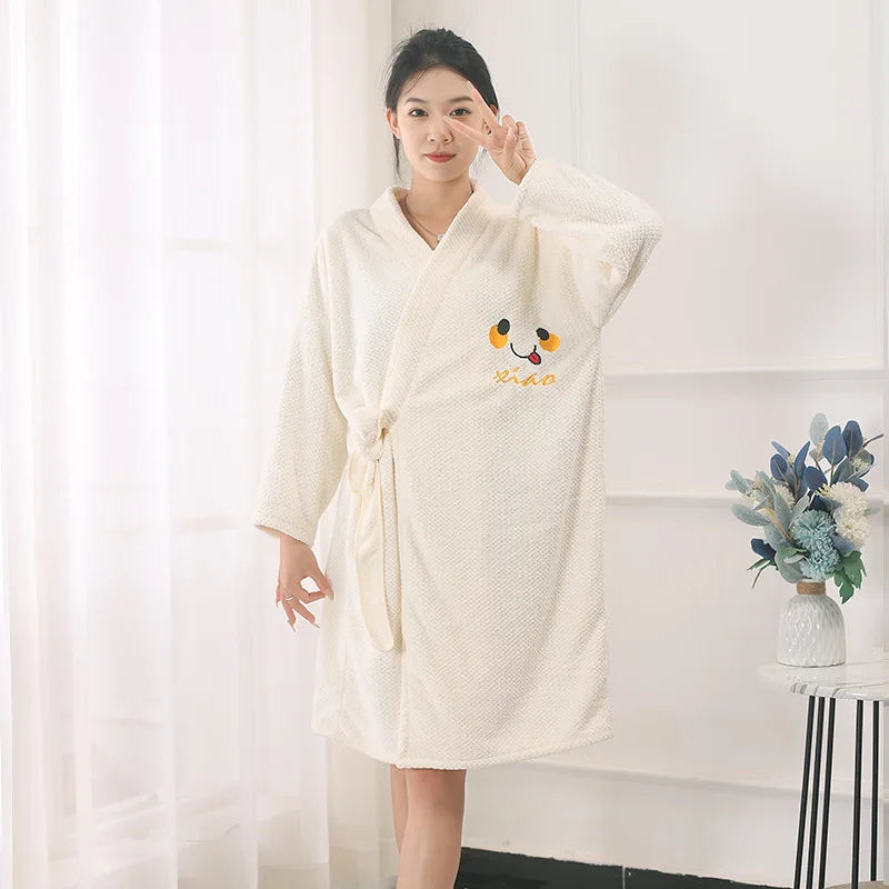Large Lady Bath Towels For Body Coral Velvet Bath Towels Fashion Wearable Fast Drying Beach Spa Bathrobes Bath Skirts